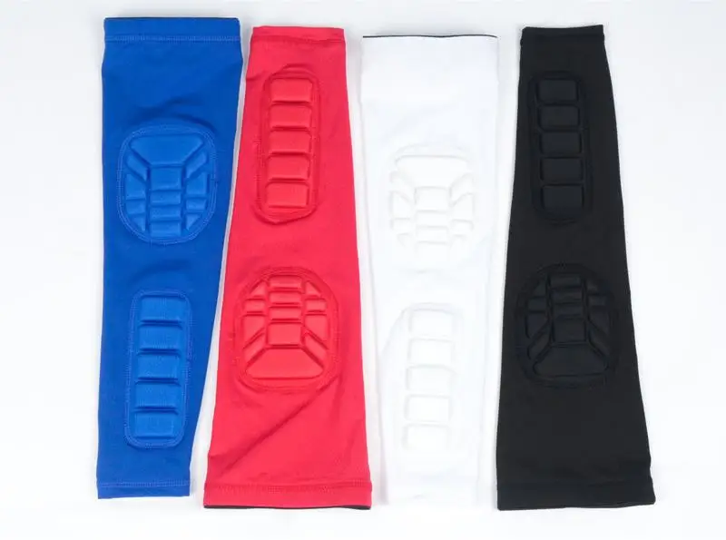 Padded Elbow Forearm Sleeves Compression Arm Protective Support , Elbow Sleeves Unisex for Basketball, Football, Volleyball