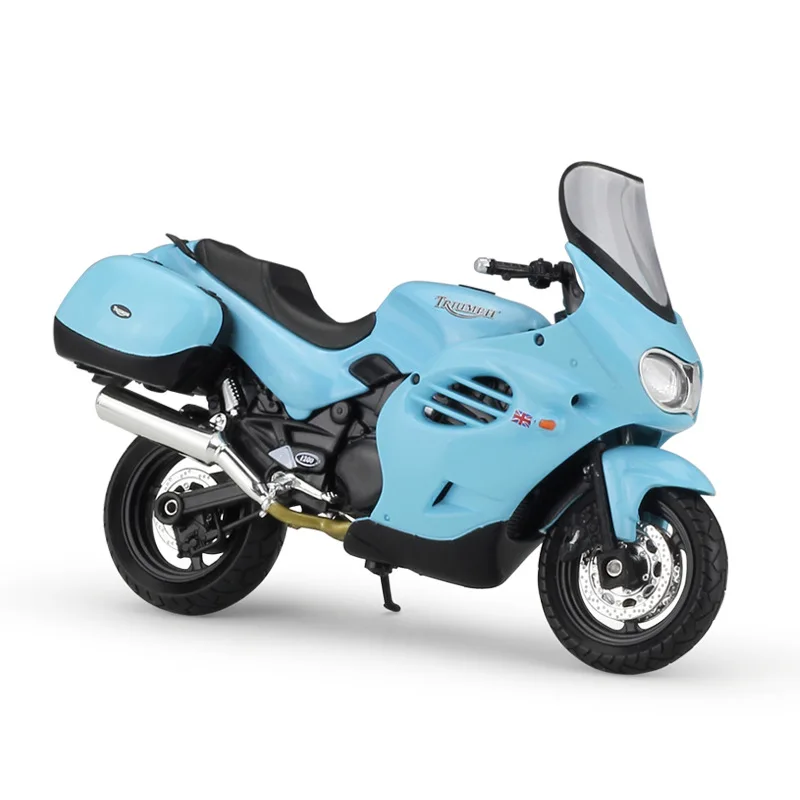 Hot Selling Welly 2002 TRIUMPH Trophy 1:18 Diecast Motorcycle Simulation Alloy Motorcycle Model