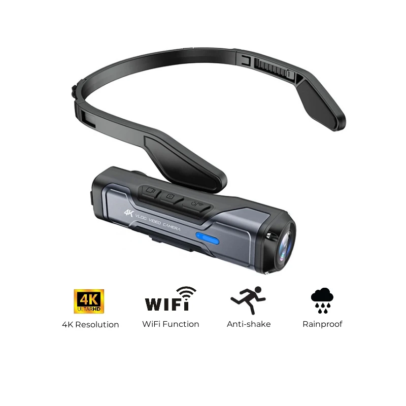 Custom Manufacturer Waterproof Mini Cycling Ultra Hd Wide Angle Sports Action Camera 4K Eis Microphone Video Camera For Sports