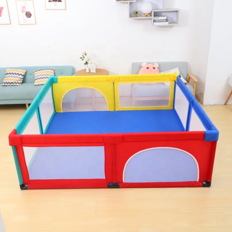 Kids Furniture Playpen For Children Dry Ball Pool Swimming Pool Safety Barriers Babys Playground Ball Park For 0-6 Years