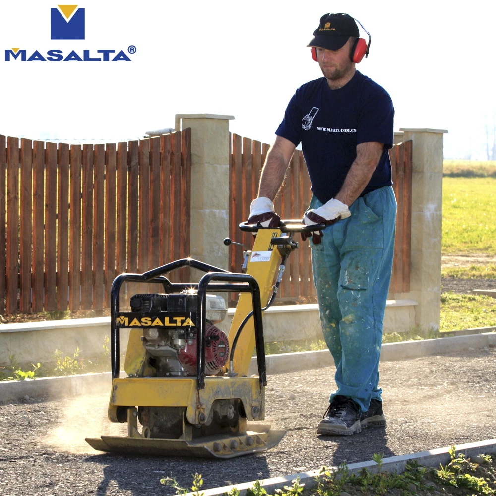 Вибрационная пластина Masalta MS125, уплотнительная машина для домашнего уплотнения, производитель на заказ