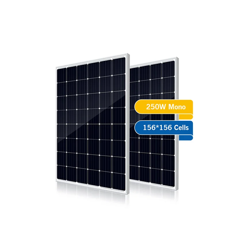 18v Solar Power Panels 200Watt  210Wtt  Solar Panel Mono Solar Panels Cost Price For Home Electricity
