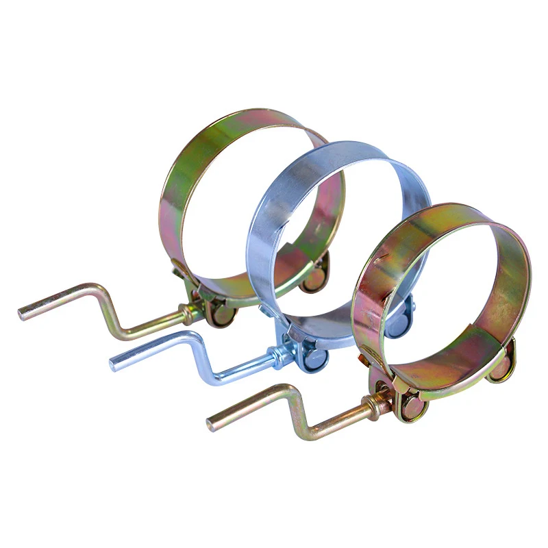 HC-16 Hot sale pipe clamp hose clip custom quick hand tighten hose clamps