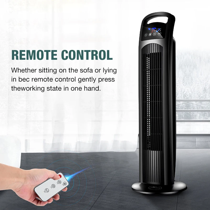The New Listing 3 in 1 air conditioning tower pedestal fans air cooler fan with remote control with led light
