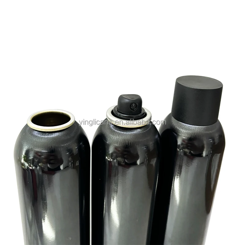 Wholesale Aluminium Aerosol Cans Customize Aluminum Spray Can Empty Aerosol Tin Cans with Valve Actuator for Deodorant spray