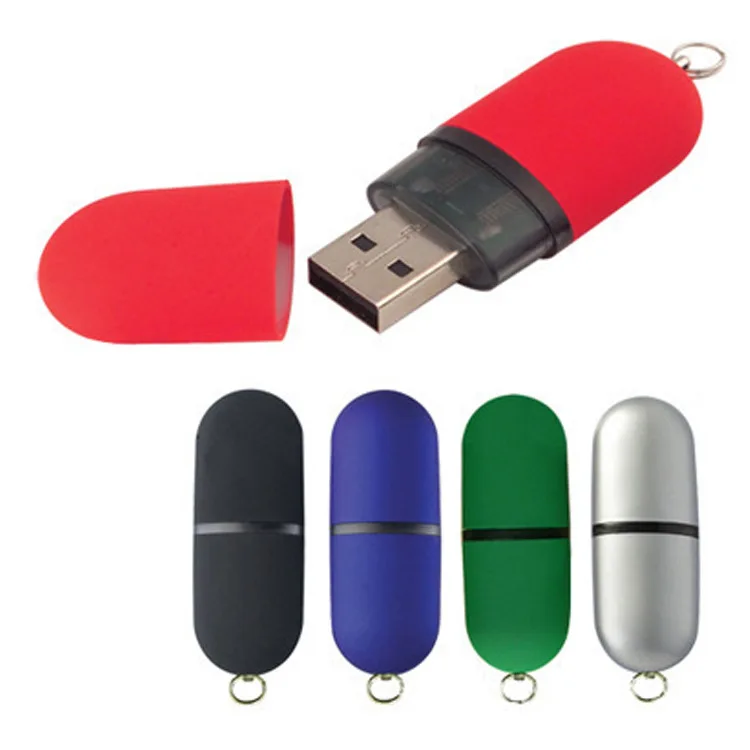 Customized plastic Lipstick USB flash memory stick pill pen thumb drive for promotions Gifts Giveaways Advertising Exhibition