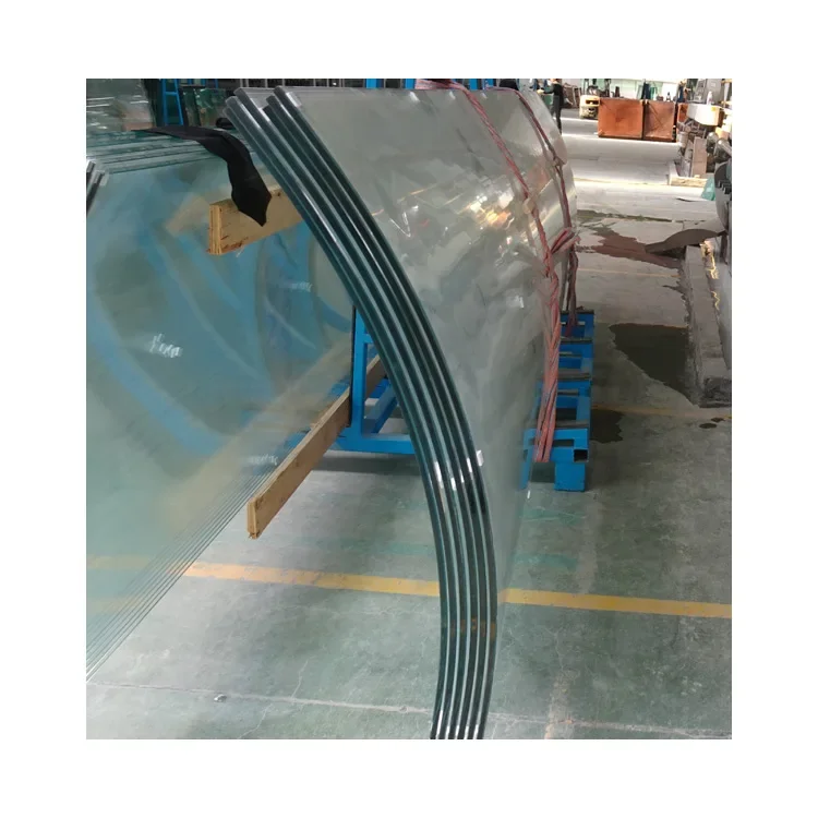 toughened curved glass panels suppliers custom size tempered polish building glass for construction price curved tempered glass