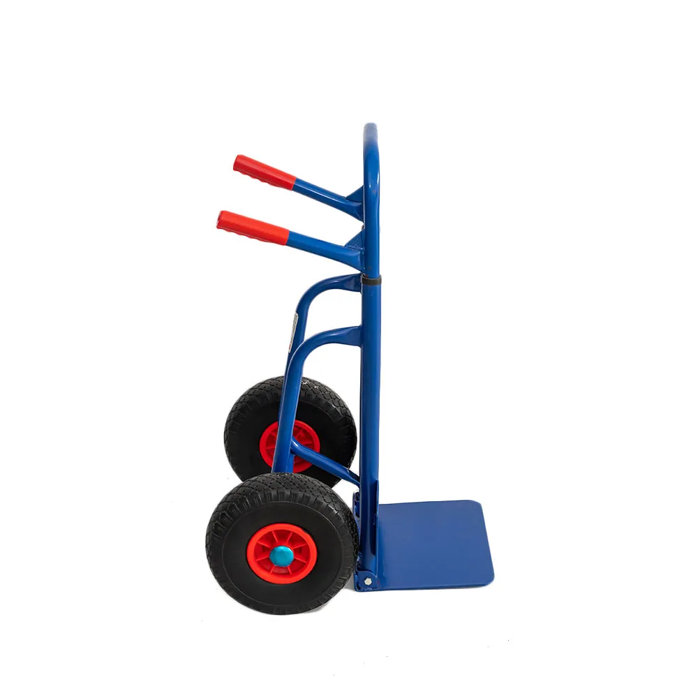 china manufacture scalable handtruck large capacity hand push trolley