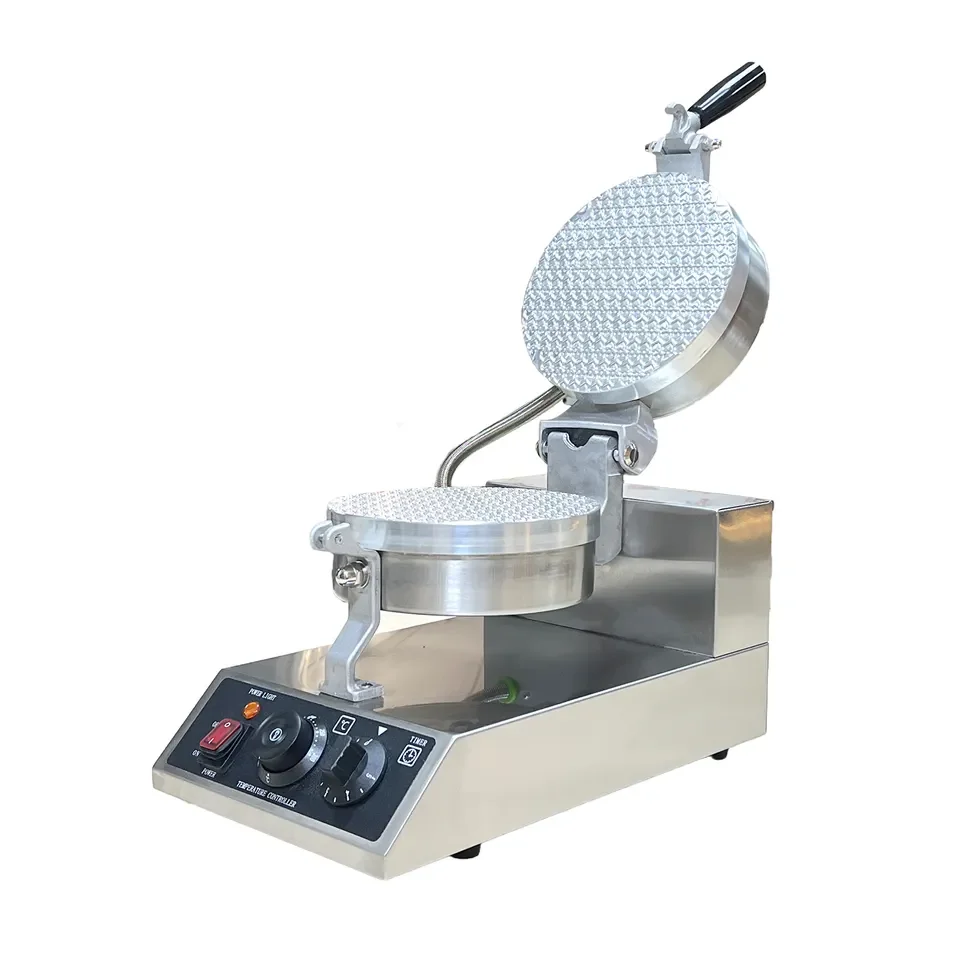 Commercial Use Ice cream Cone Waffle Maker Machine Sugar Egg Roll Cone Baking Machine
