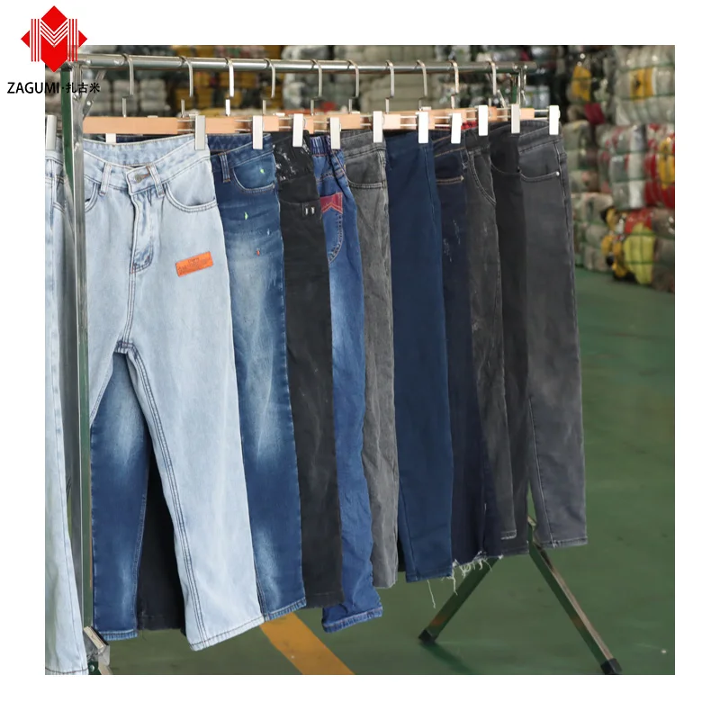 Outdoor Plus Size Used Clothes Fardos Nina Gebrauchte Kleidung Kilo Preis Ropa Usada Mujer China Container of Used Clothes Pants