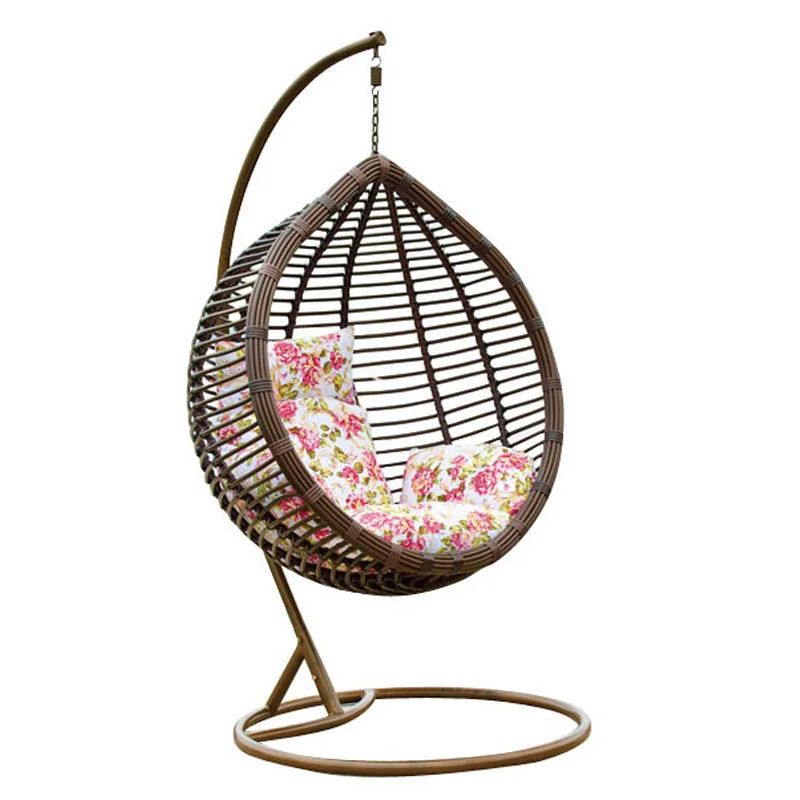 
Factory Supply Hanging Chair Outdoor Furniture Patio Cheap Egg Swing Chair 