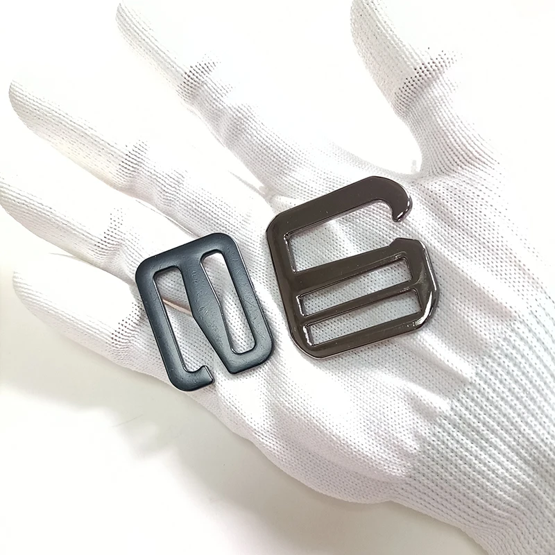 Metal Webbing G Hook Buckle Curve Shape Aluminum G Hook Wholesale