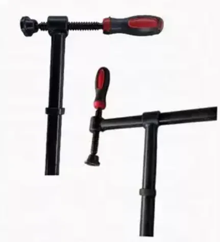 180° screw clamp each tube can be used individually.