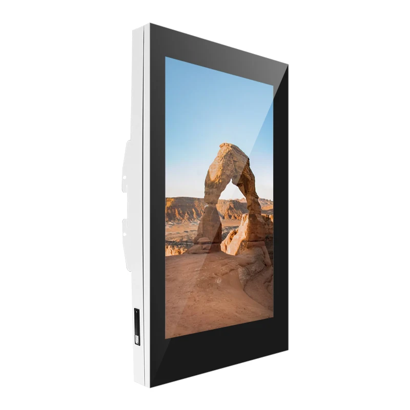 32 43 49 55 65 Inch Gas Station LCD Outdoor Monitor Display Wall Mount Sign IP65 Advertising Display Digital Signage