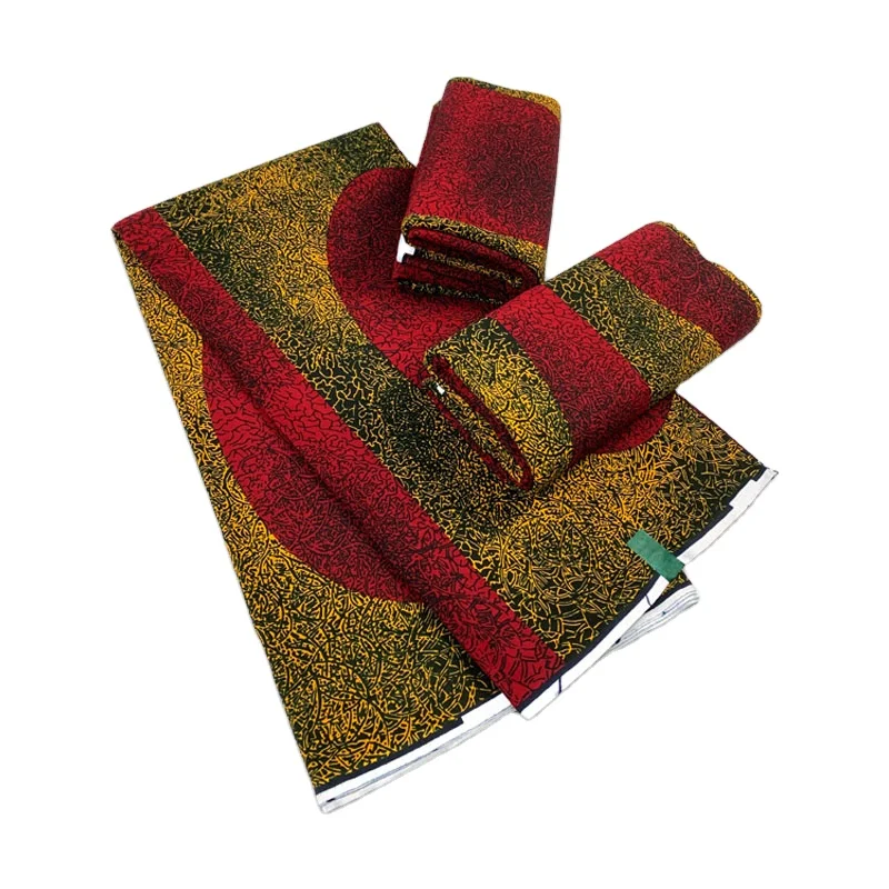 Восковая хлопковая ткань Анкара для шитья 6 ярдов