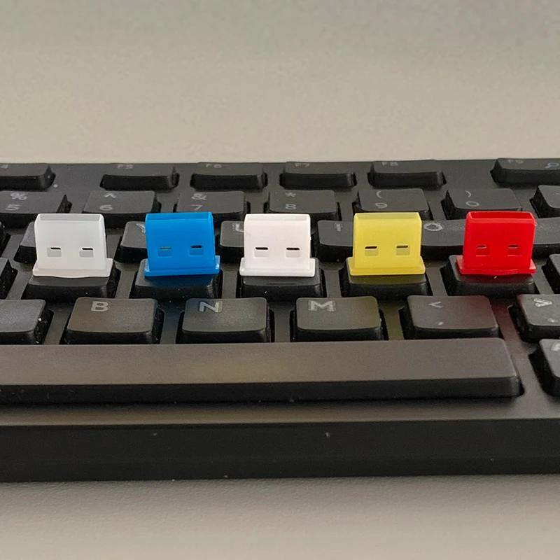 USB A Port Anti Dust Plug Cover Protector (White&Red&Orange&Blue&Black&Transparent)