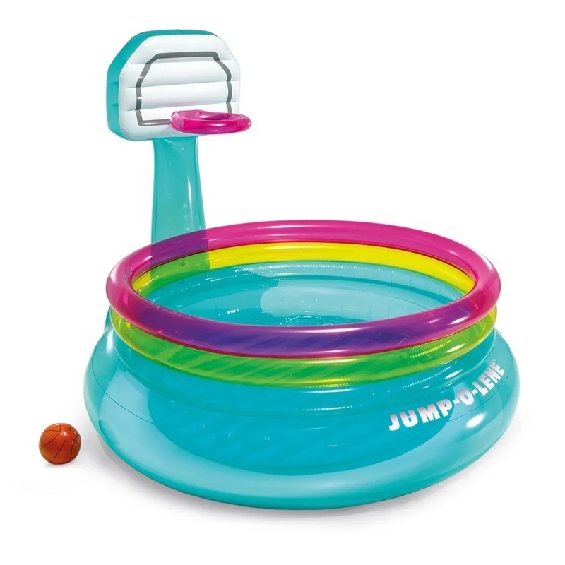 INTEX 48265 Inflatable Shoot Bounce Jump Children Pool Kids Inflatable Toy Castle