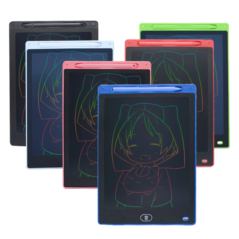 8.5 LCD Handwriting Tablet Colorful Screen Learning Preschool Toddler Magic Graffiti Sketch Pad Drawing Board With Lock Function