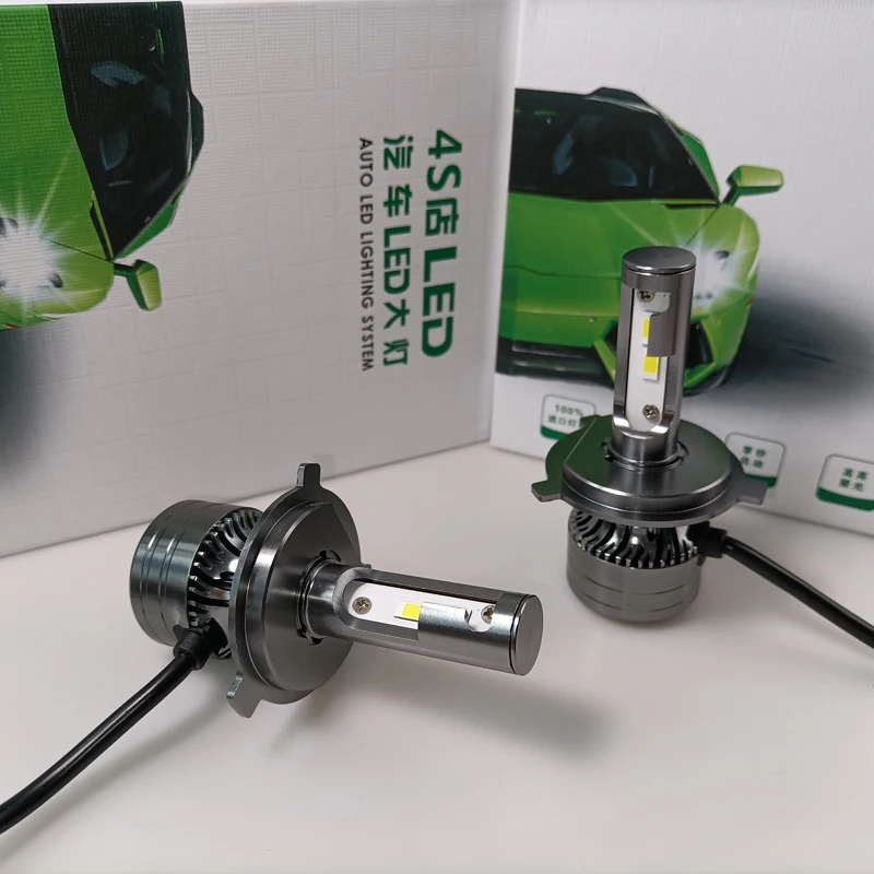 LED Bulbs H4 24V 55W 6000K High Lumen LED Auto Headlight Kit  Car Headlight Bulbs  LED Lamp Bulbs