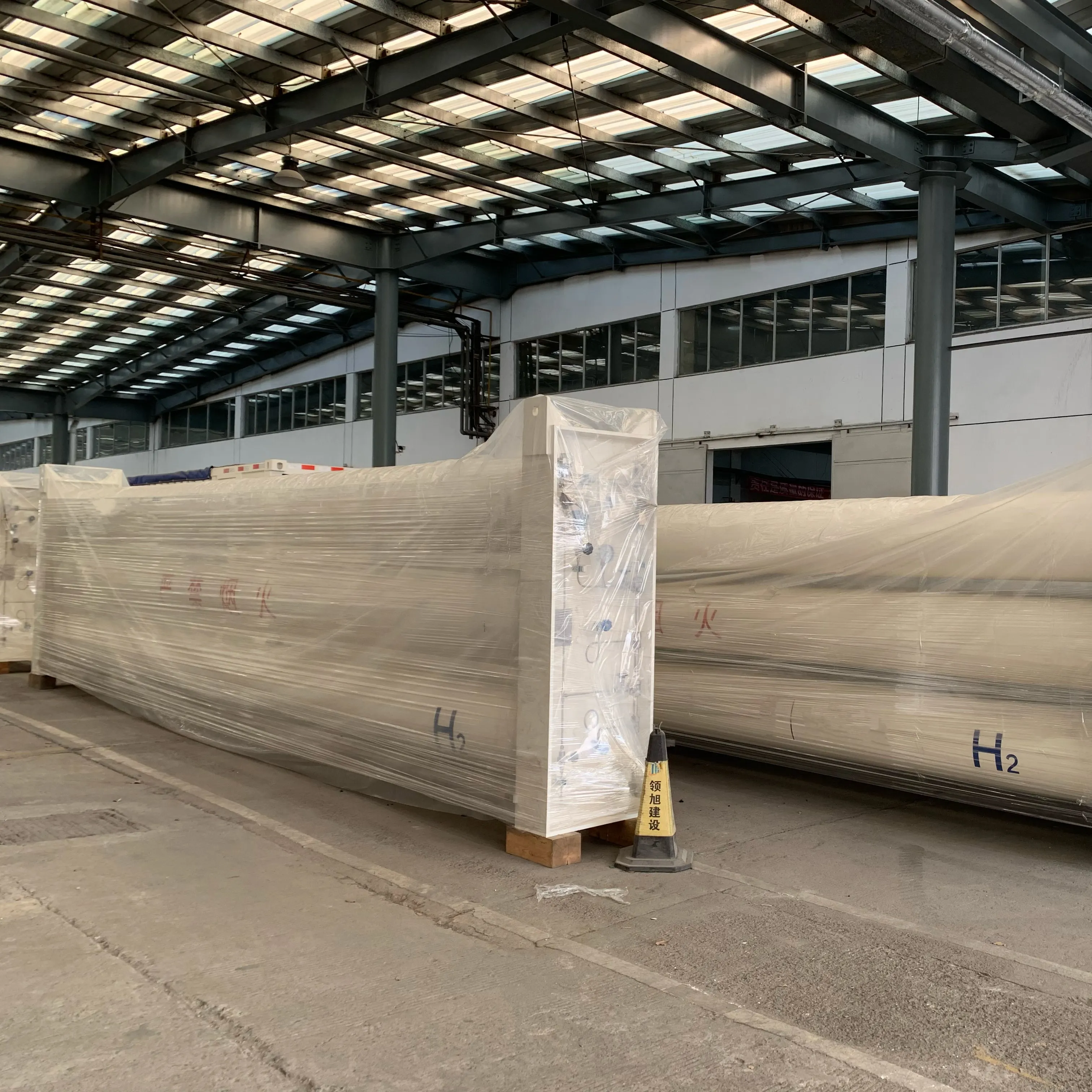 Customizable Large 20mpa 45mpa Hydrogen Storage Station with Unloading Column Compressor and Control System