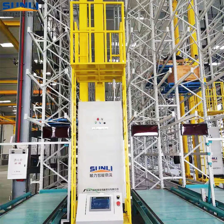 Automated AS&RS Pallet Storage Racks warehouse rack automatic Storage System Steel Q235B/LIAN Steel RAL System SL-AS004
