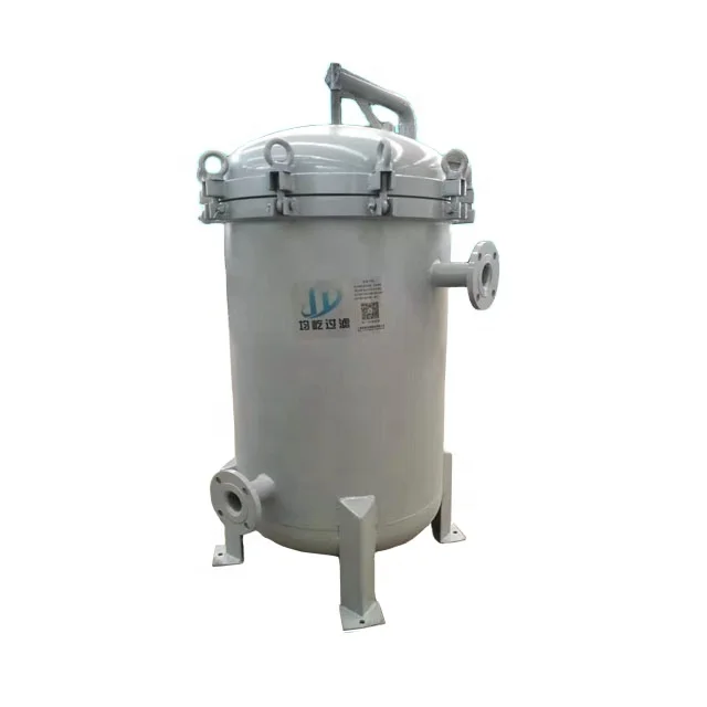 Low Operation Cost Multi Bag Filter Housing With Pressure Meter
