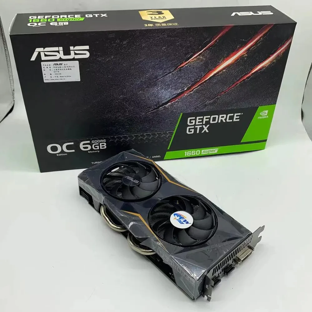 Wholesale Refurbished Second Hand Laptops ROG STRIX G531GU AUSU GTX1660 SUPER 6G 1660S Gaming Graphics Card for asus Ausu