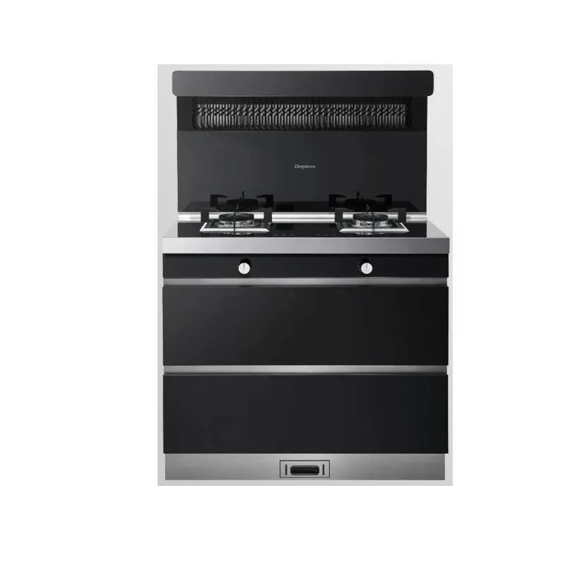 high performance low noise steaming roast integrated gas cooking stove with oven