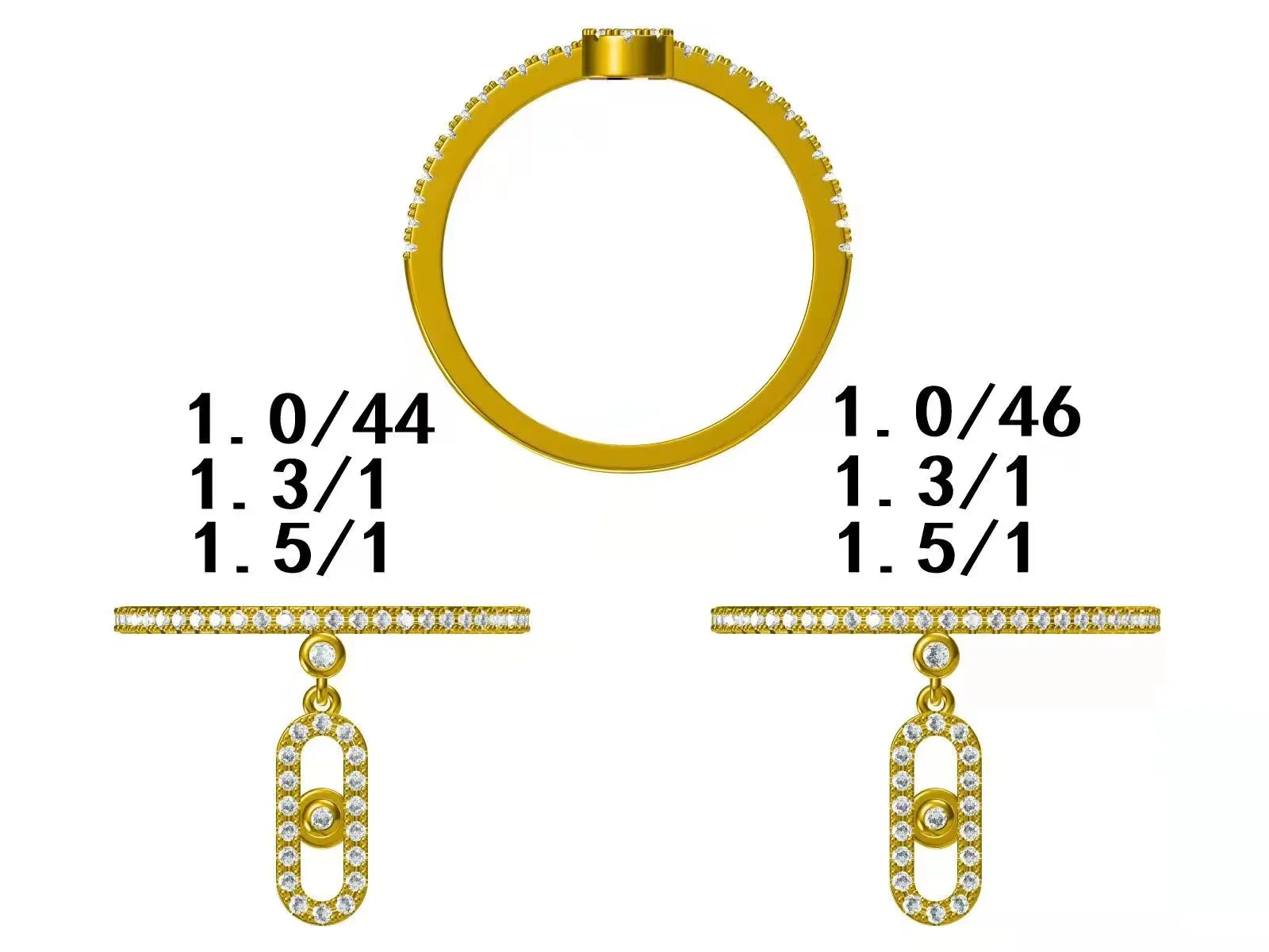 Custom Jewelry Factory High End 14k 18k Solid Gold Silver Jewellery Design Moissanite Diamond Custom Made Jewelry Manufacturers