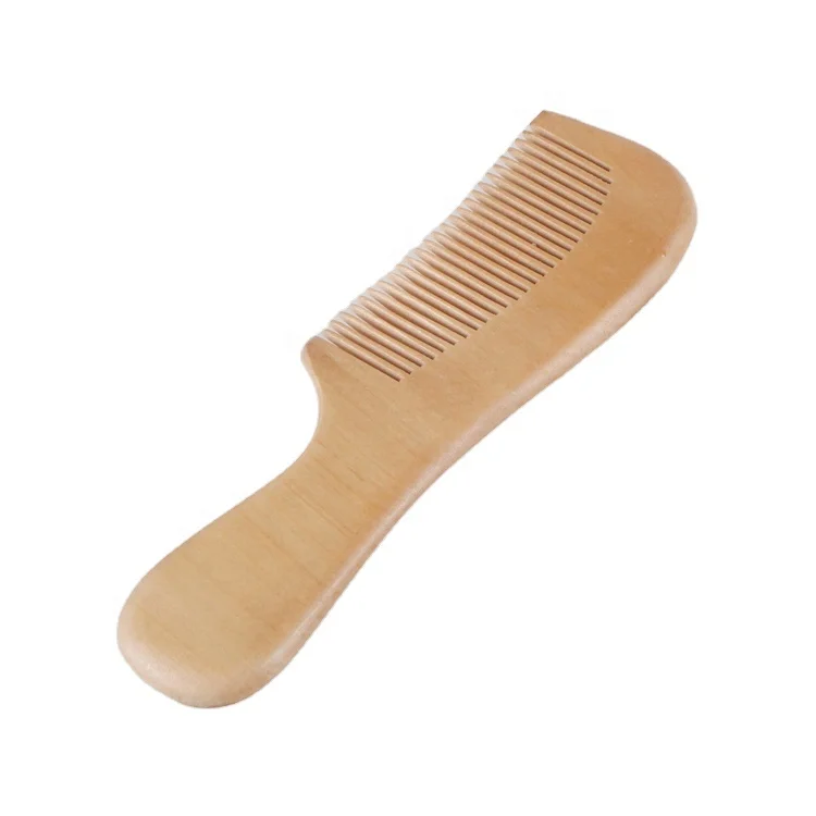 Natural Bamboo Comb Disposable Hotel Wooden Comb