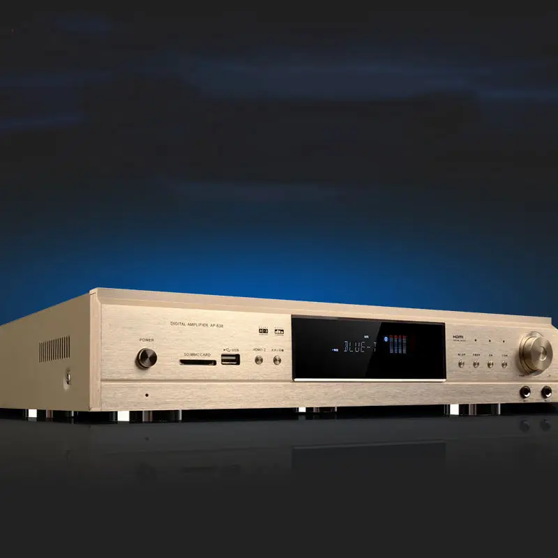 Vofull Home Theater New Small And Thin Home Professional DTS Decoding Surround 4K HD 5.1 Amplifier