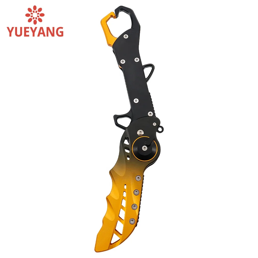 YUEYANG Fish Controller Clip Lip Fishing Gear Accessories Aluminum Alloy Fish Mouth Clamp