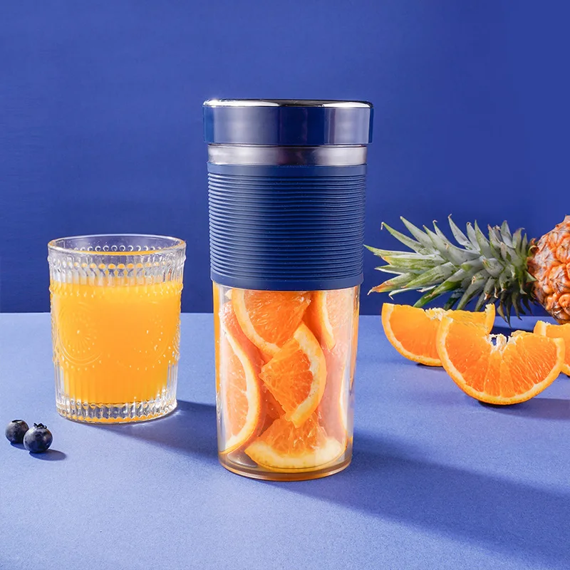 One-stop Solution Portable Blender Cordless Small Smoothie Juicer Cup Usb Home Fruit Juicer Mixer