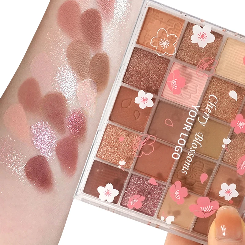 20 Colors Matte Maquillaje Por Mayor Makeup Products Glitter Mud Eyeshadow Private Label Eyeshadow Palette