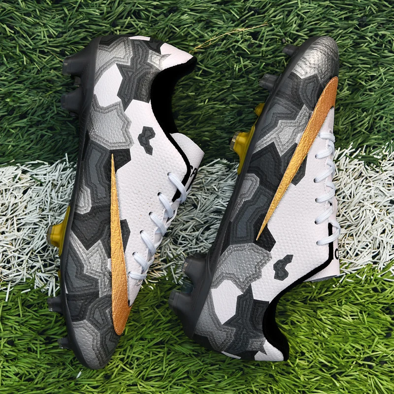 Sports High Ankle Football Boots Shoe Outdoor/Indoor Soccer Shoes Niking Football Cleats Soccer Shoes Boys Chaussure De Football