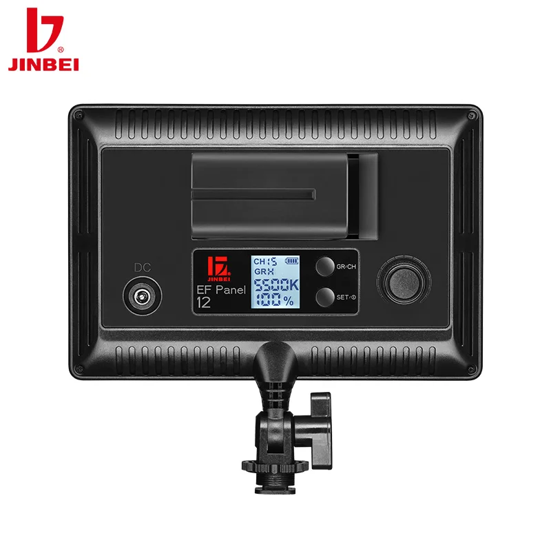 inlightray JINBEI EF 12BI 2700k~6500k LED continuous Photography Light Bowens Mount for Video Live