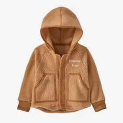 Teenage Boys kids fall clothing 2022  Borg Fur hoodies Children Winter Clothing sets Kids Clothing