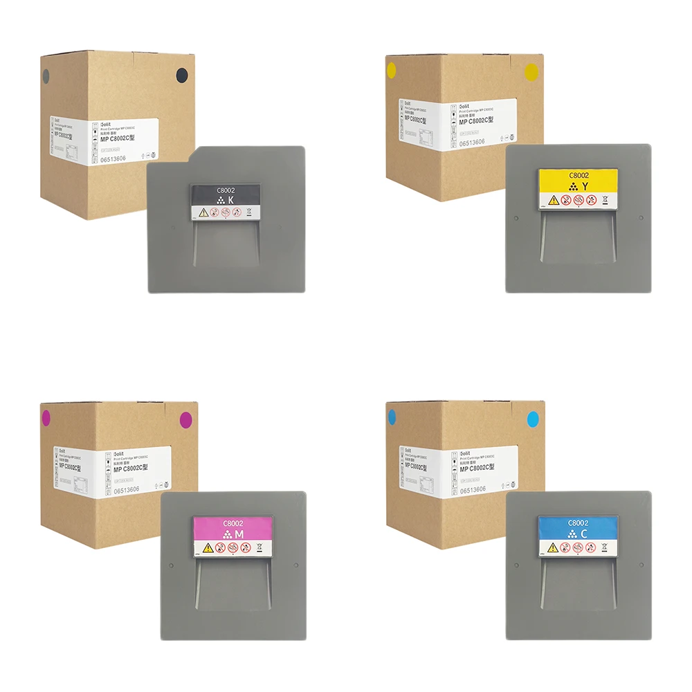 Factory Price Original Quality Toner Powder C8002 Toner Cartridge For Ricoh Copier Machine MP C6502 C8002 Toner