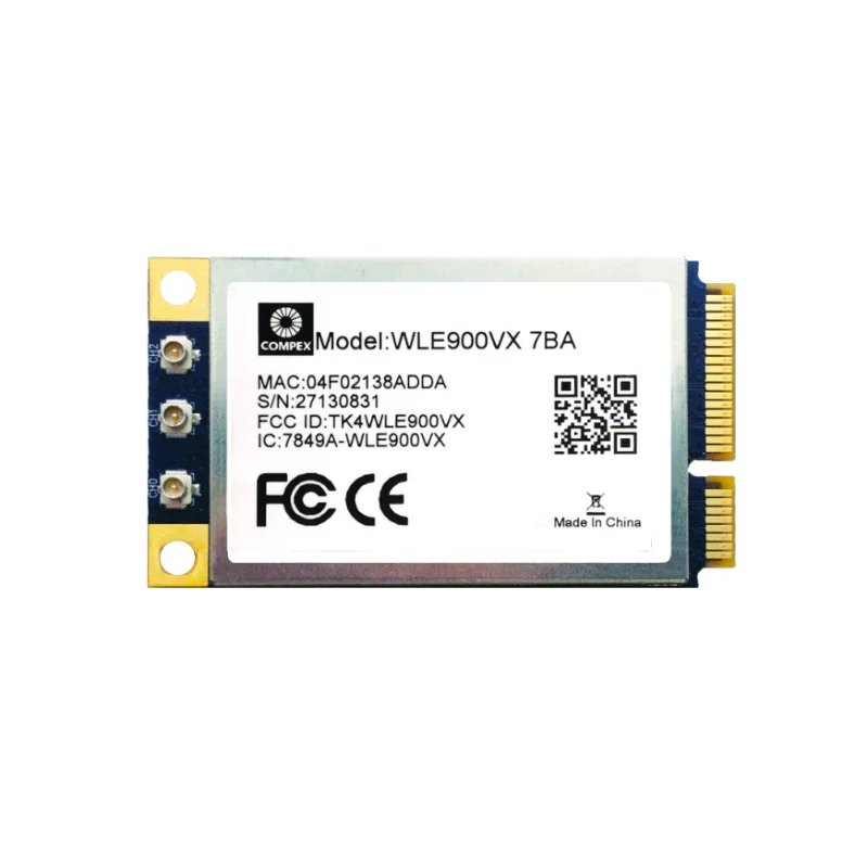 Устройство, док-станция Qualcomm atheros qca9890 compex WLE900VX-I 3x3 MIMO MiniPCIe модуль Wi-Fi WLE900VX 7BA