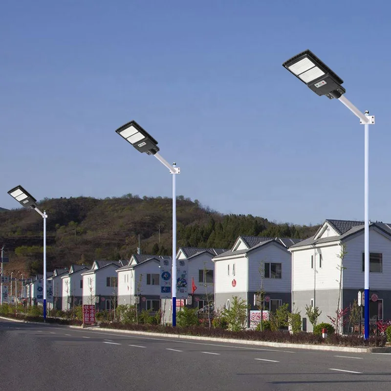 Waterproof Ip65 Outdoor Module Road Lamp 300W 400W 500W Integrated All In One Street Garden Led Solar Light