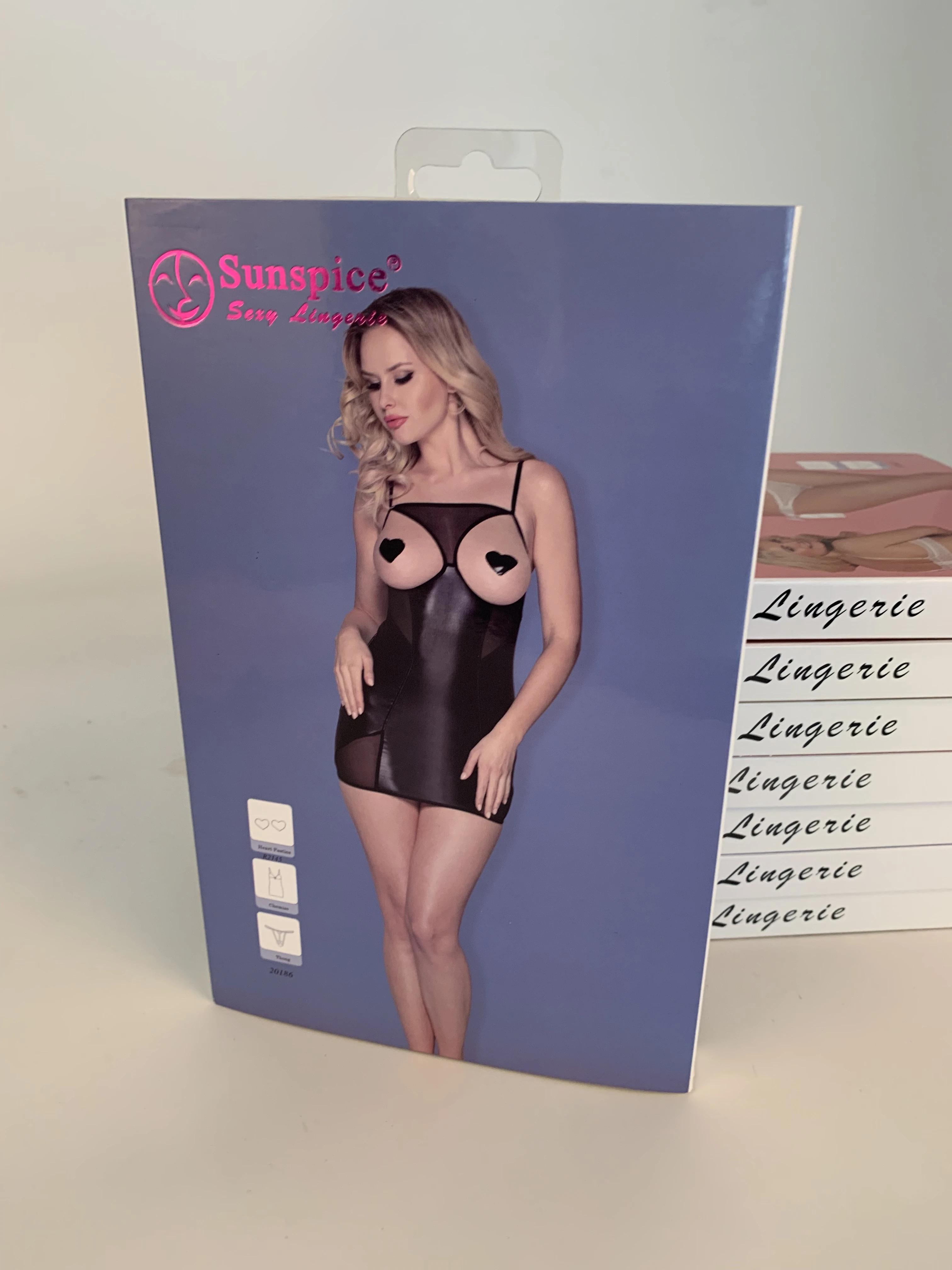 Women black wet look open cup adjustable straps nipple cover erotic club wear babydoll dress ensembles de lingerie sets exotic