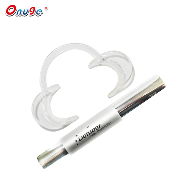 6 Hydrogen Peroxide Carbamide Peroxide Teeth Whitening Gel Dual Barrel Syringe Whitening Gel Pen Kit With Custom Logo At Home