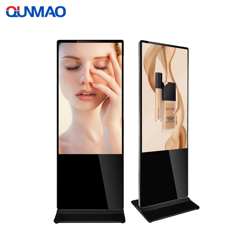 Qunmao Selling Advertising Lcd Display Android Player 4g Wifi Restaurant Coffee Shop Bar Advertising Player With Good Quality
