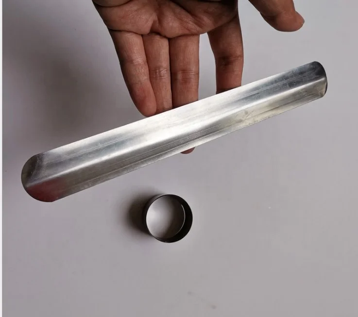 Factory manufacture 100% eco-friendly steel spring slap band for giftware