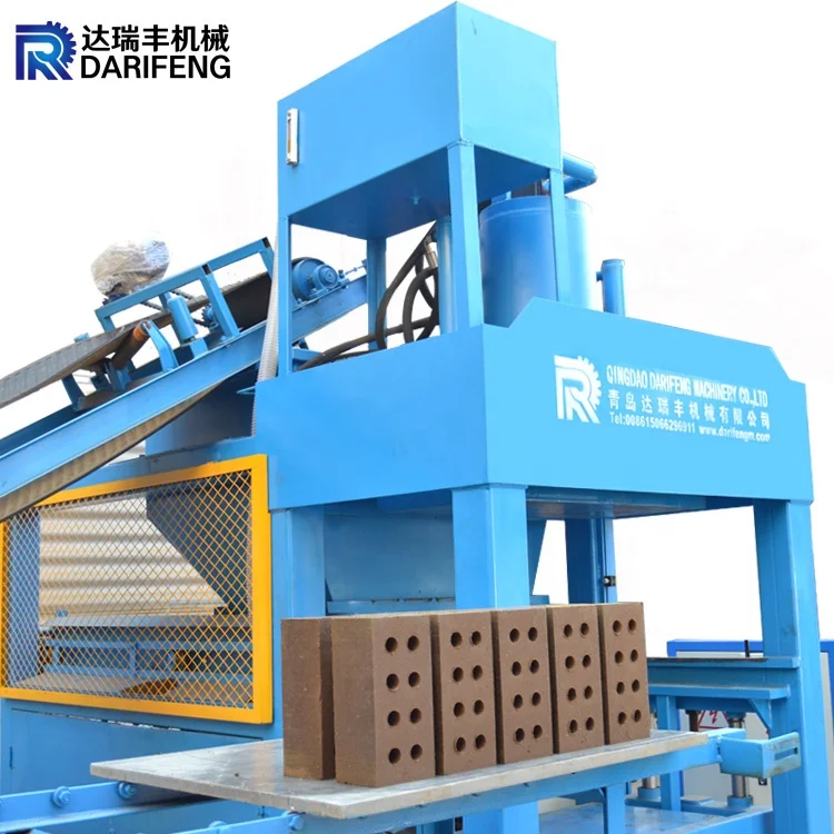 DF10-10S Automatic Compressed Stabilized Earth Bricks Making Machine (CSEB) hyperpress brick making machine