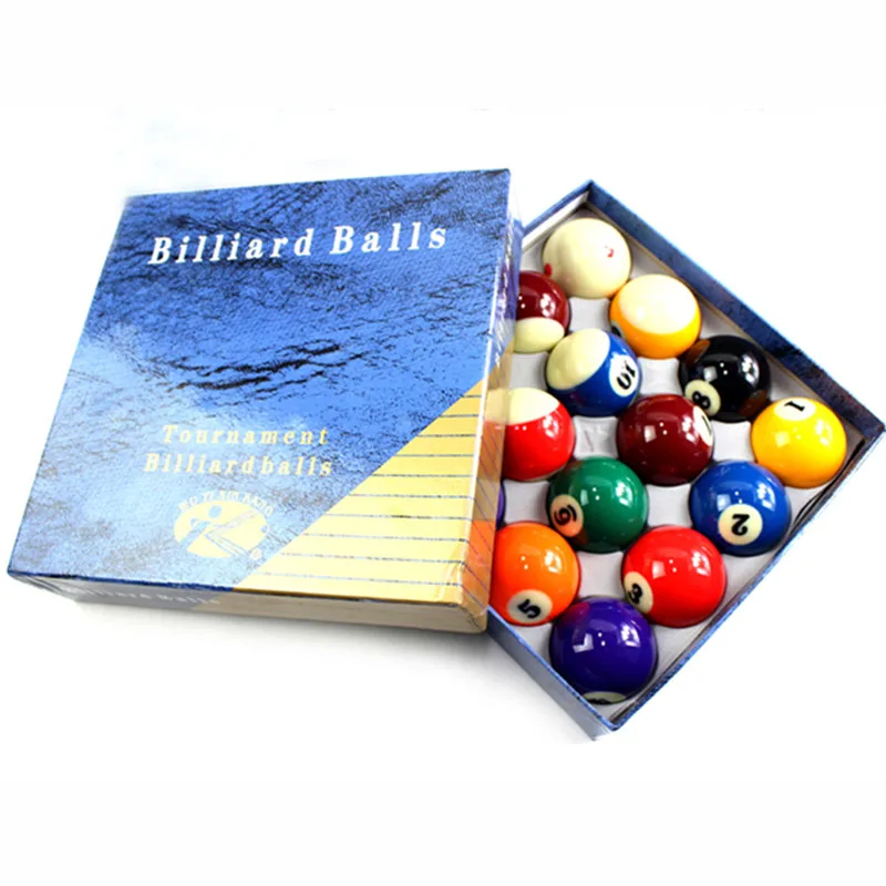 Hot Sale Resin Pool Billiards Set of 16 Balls 2-1/16" 52.5mm for Sale