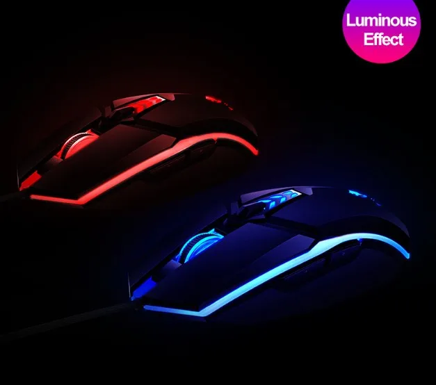 BT306 3600DIP Проводная игровая мышь оптическая для офисного и игрового