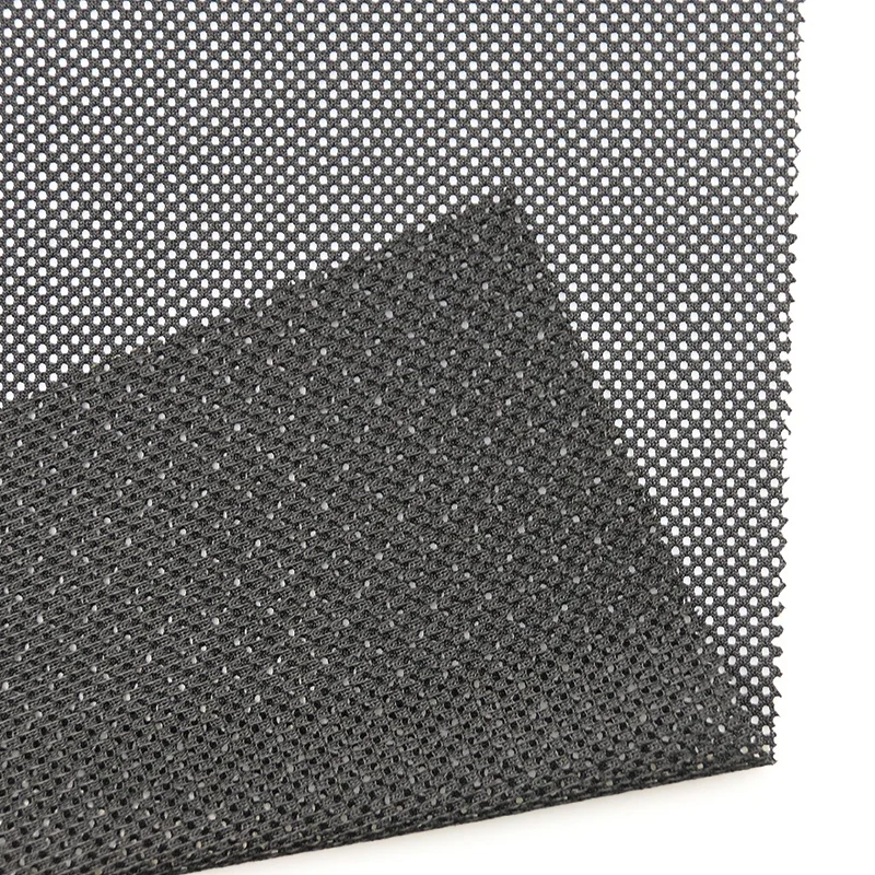 Ronson сетка 230gsm камуфляжная ткань с птичьим глазом сетчатая черная полиэфирная тактическая печать
