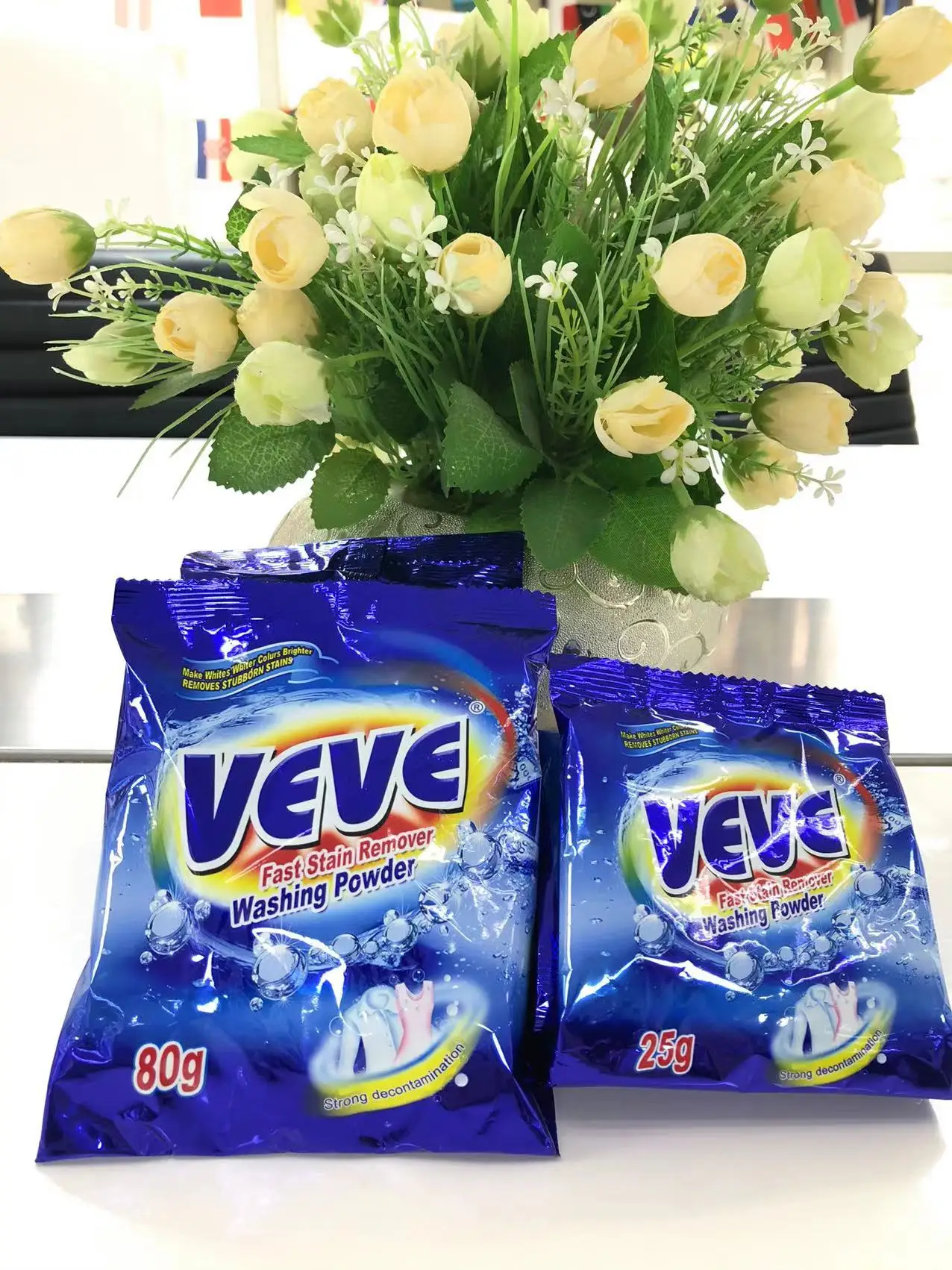 Good Quality Washing Detergent 15% Active Matter Washing Powder Oem 1kg Antibacterial and Mite Removal Washing Powder