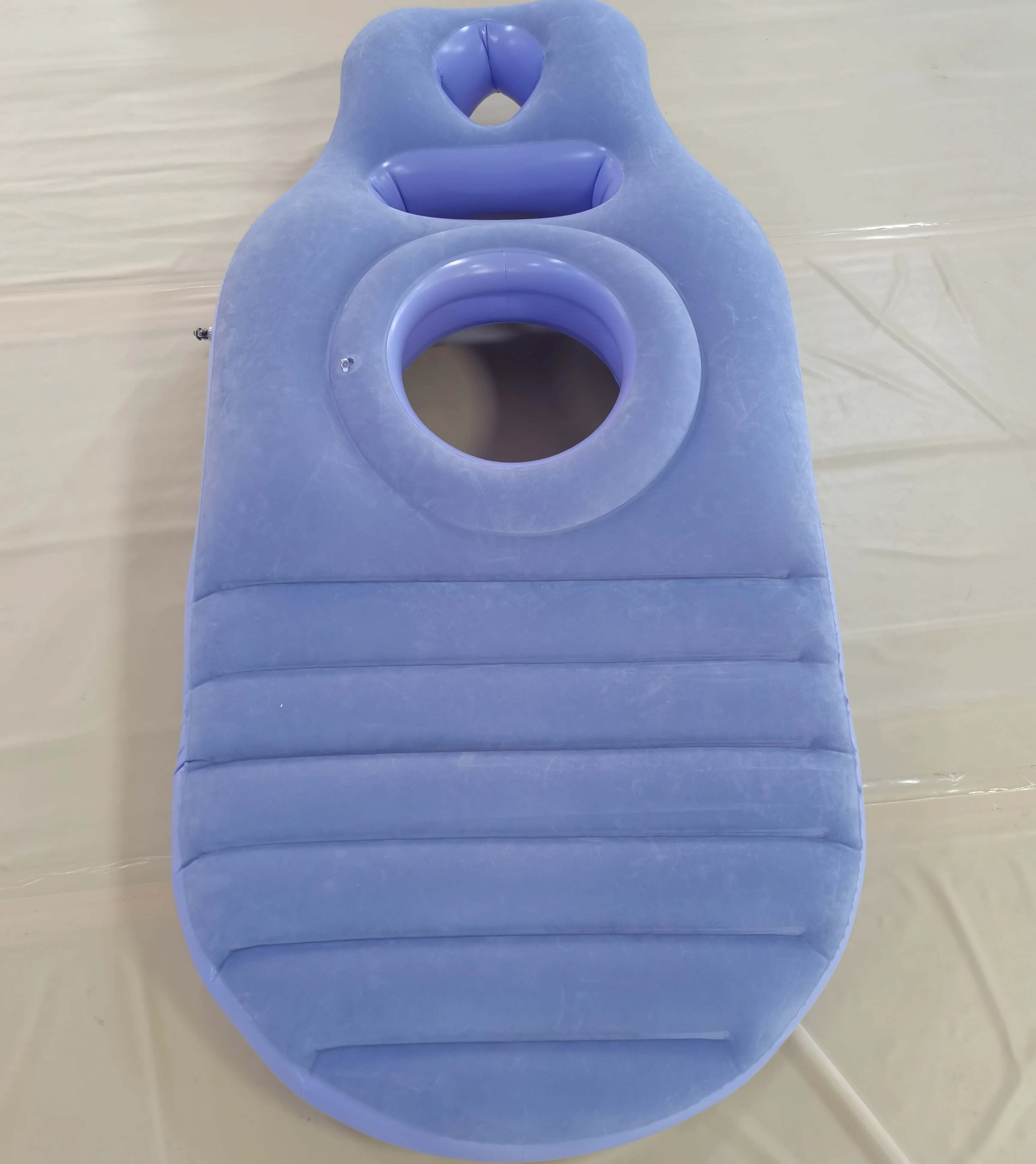 2 in1 soft surface pool floats for pregnant inflatable pillow with hole inflatable bump pregnancy bed air mattress